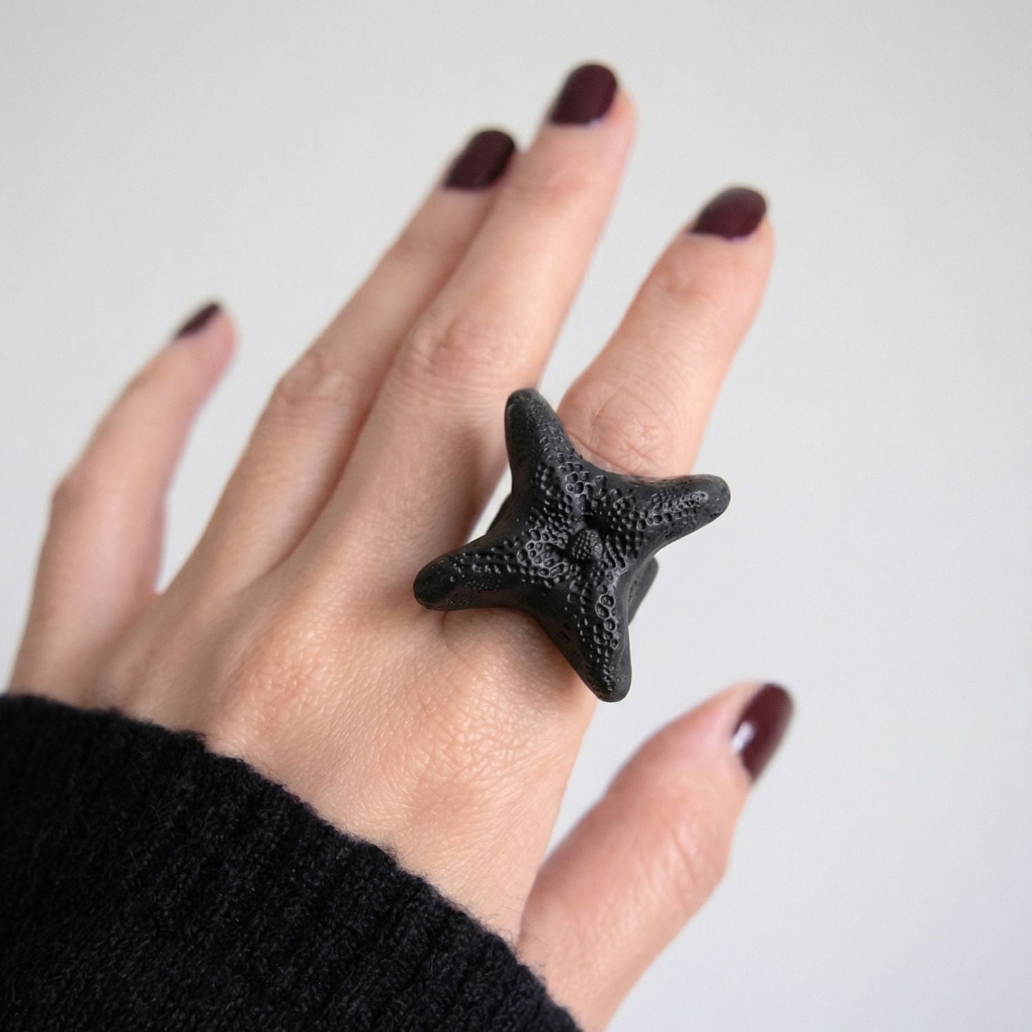 Black Nova Chunky Ring