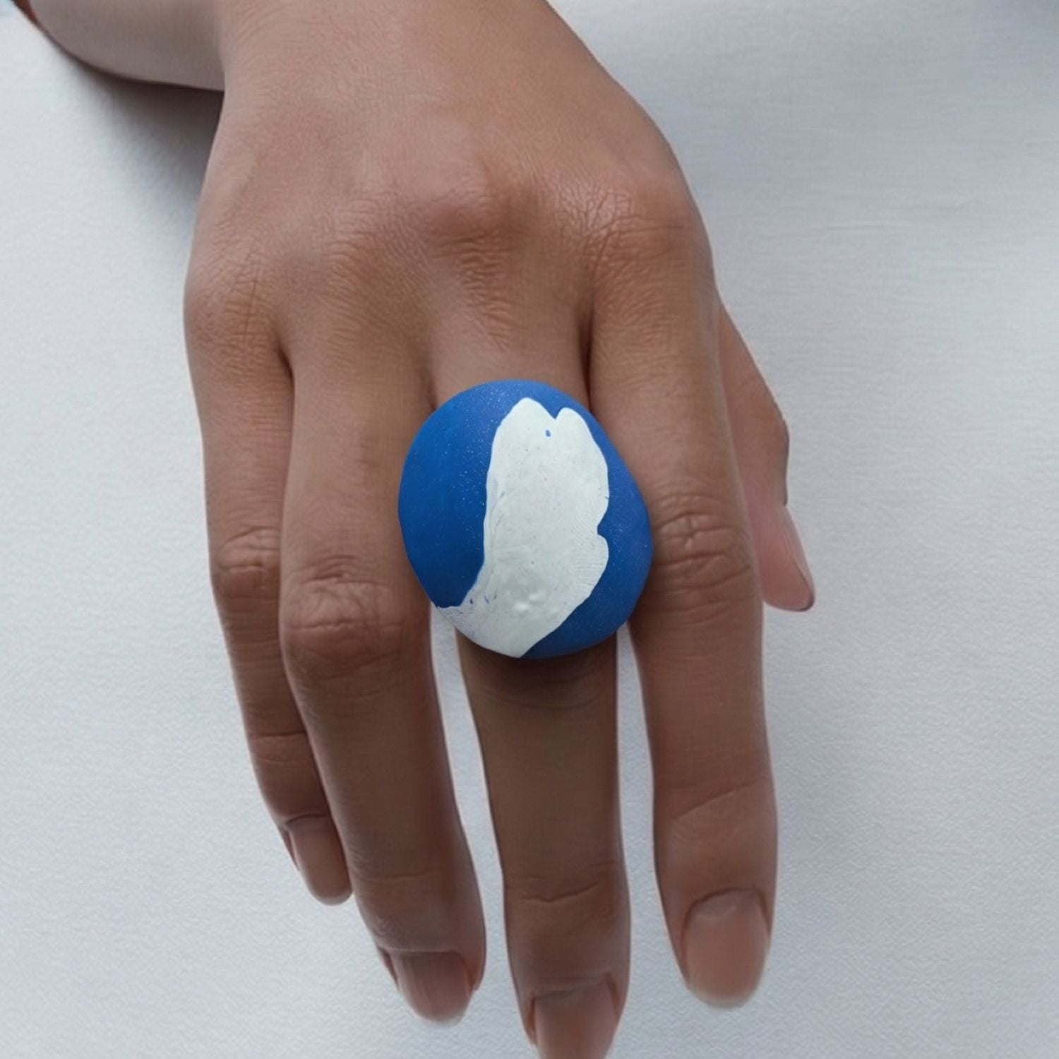 Azure Statement Ring