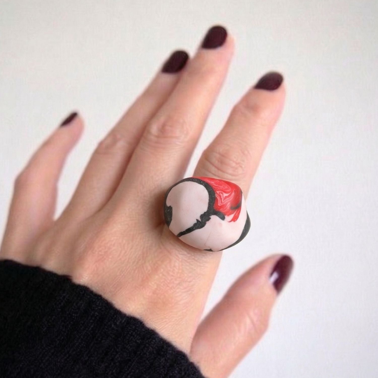 Veinstone Chunky Ring