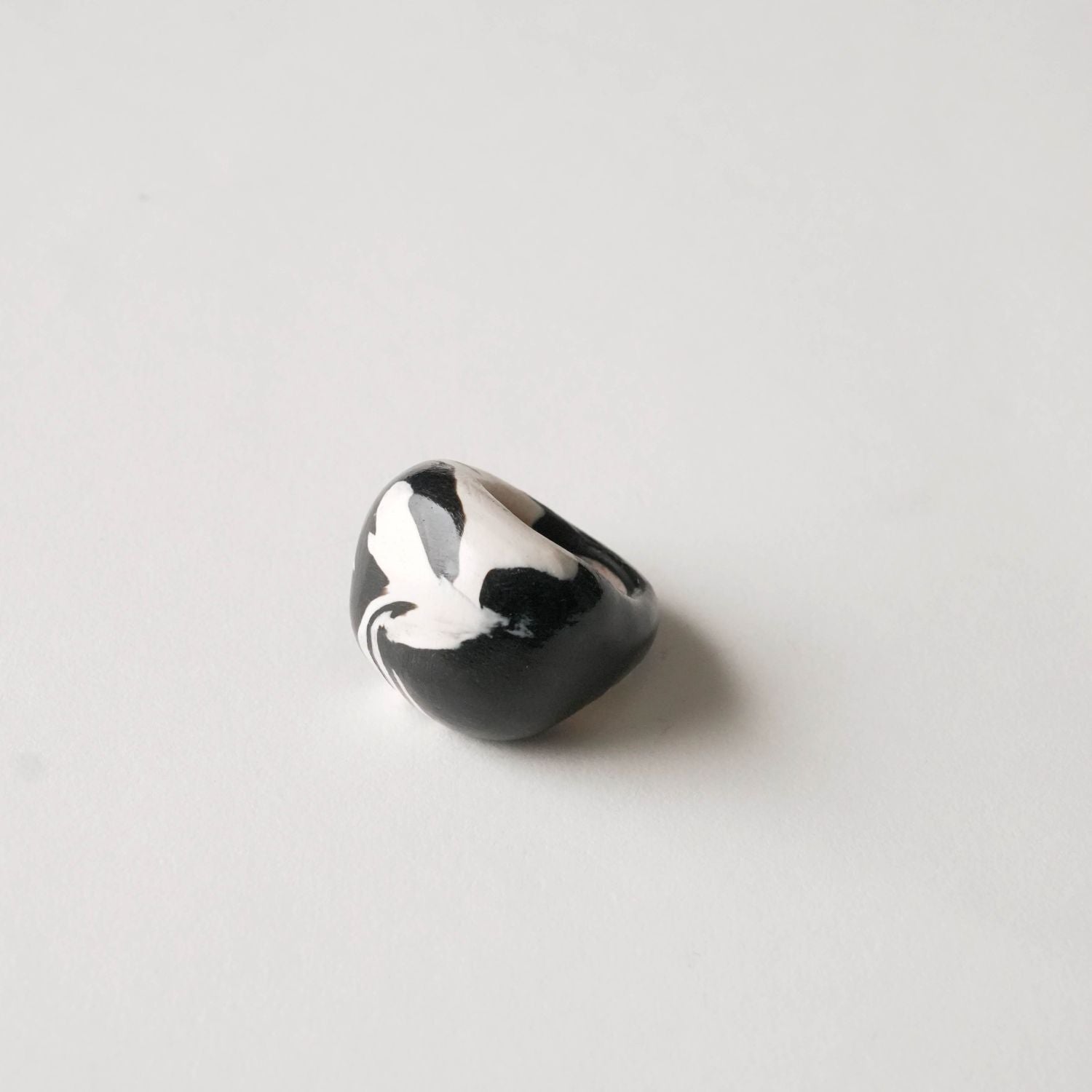 Onyx Chunky Ring