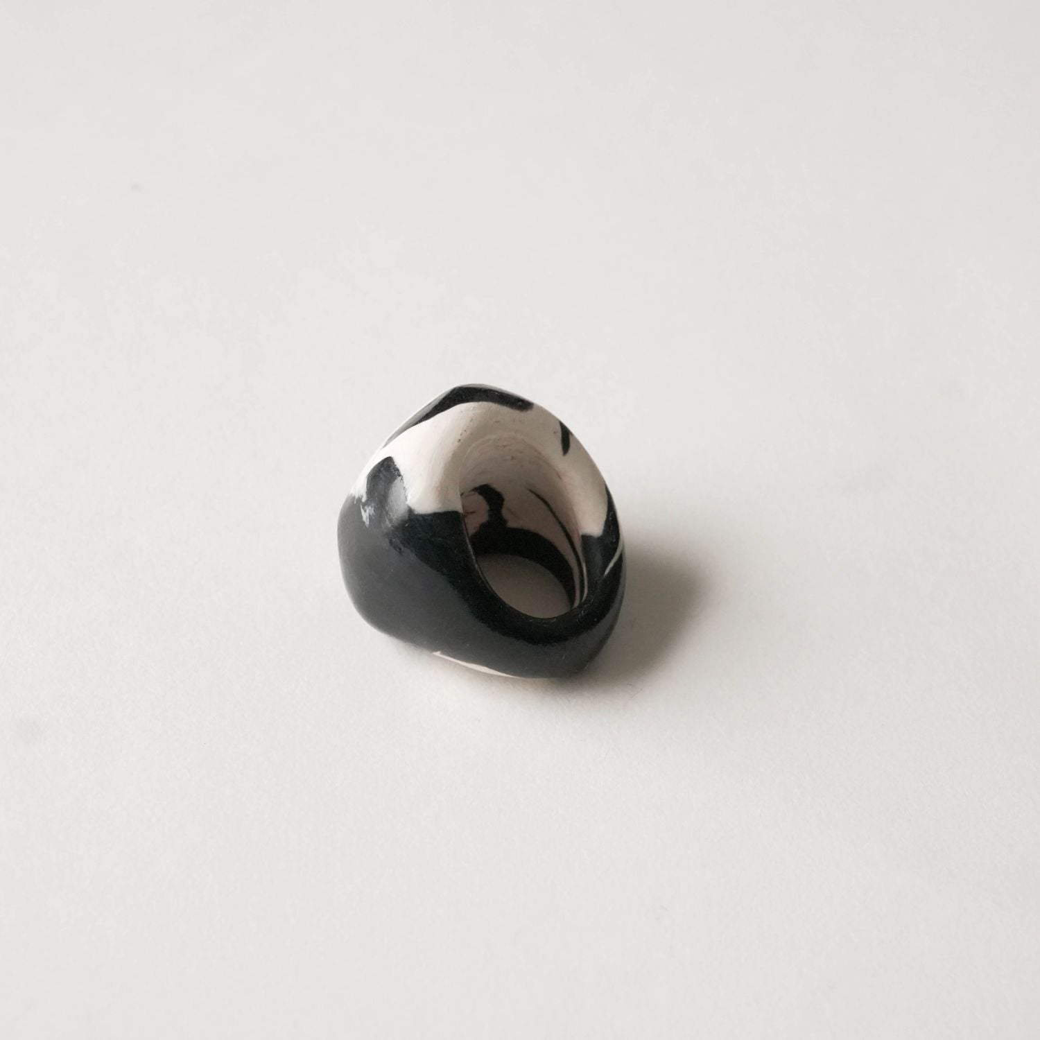Onyx Chunky Ring