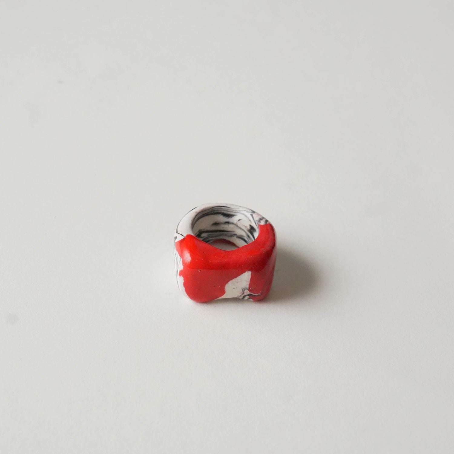 Red Tide Chunky Ring