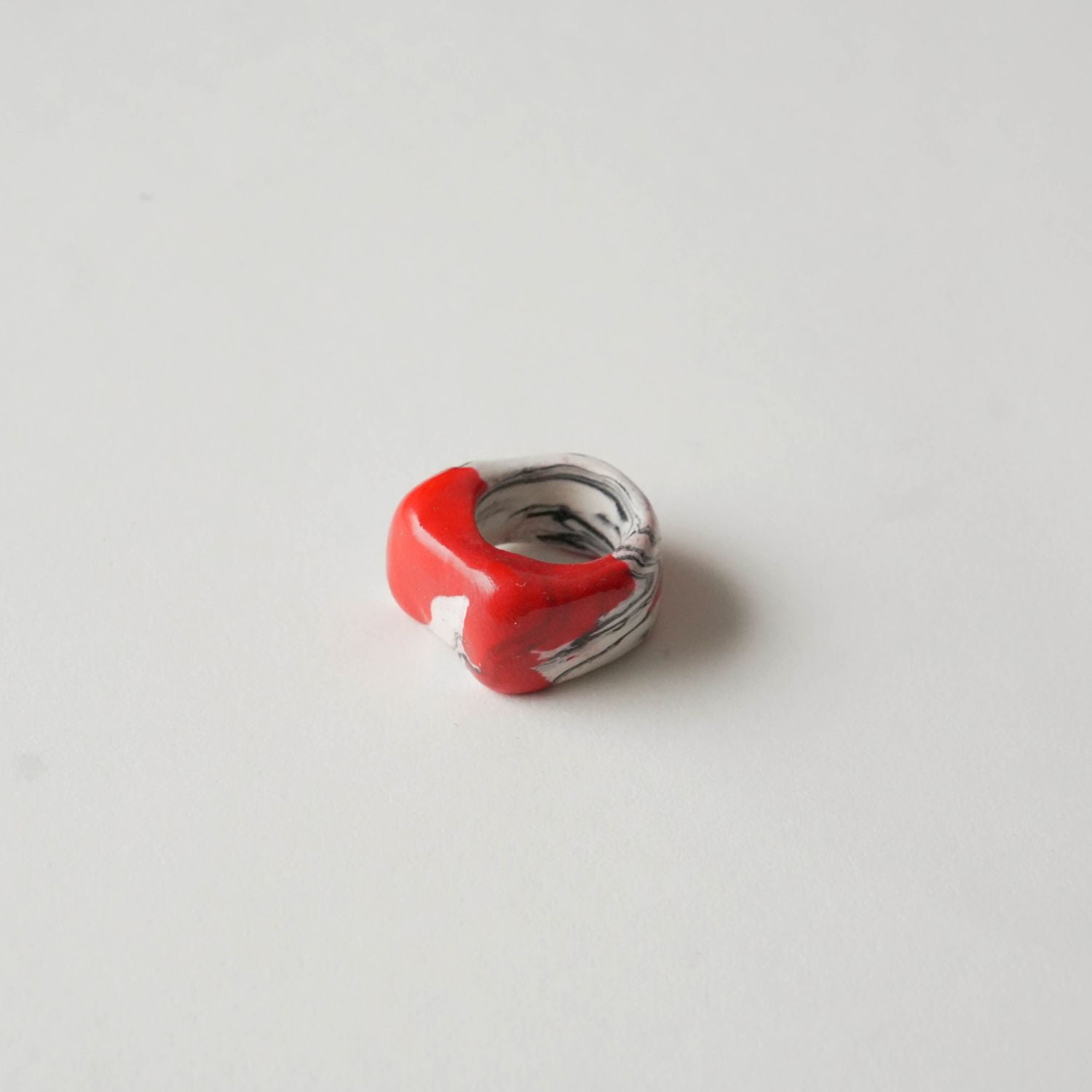 Red Tide Chunky Ring